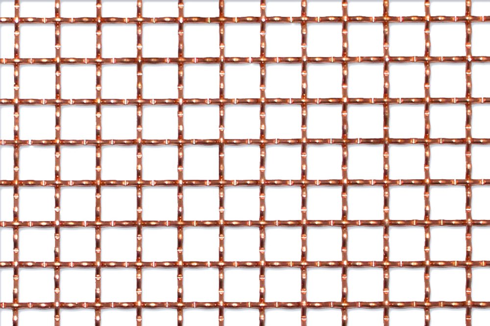 Copper mesh for decorative metalwork Copper mesh for decorative metalwork