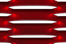 Powder coated wire mesh for decorative metalwork Powder coated wire mesh for decorative metalwork